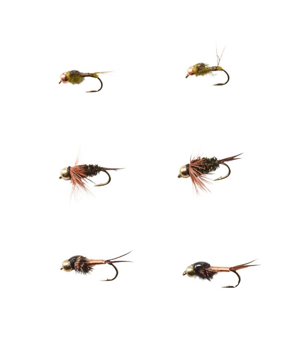 Umpqua Six-Piece Bead Head Nymph Selection / L.L.Bean