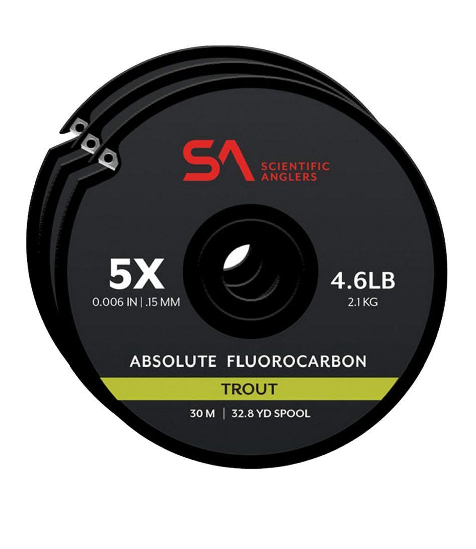 Scientific Anglers Absolute Fluorocarbon Tippet Pack, 30 meter / L.L.Bean