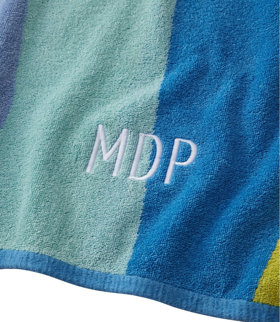Seaside Beach Towel, Colorbars Scenic / L.L.Bean