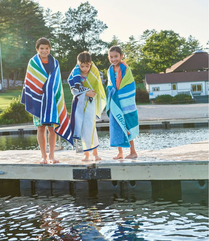 Seaside Beach Towel, Colorbars Scenic / L.L.Bean
