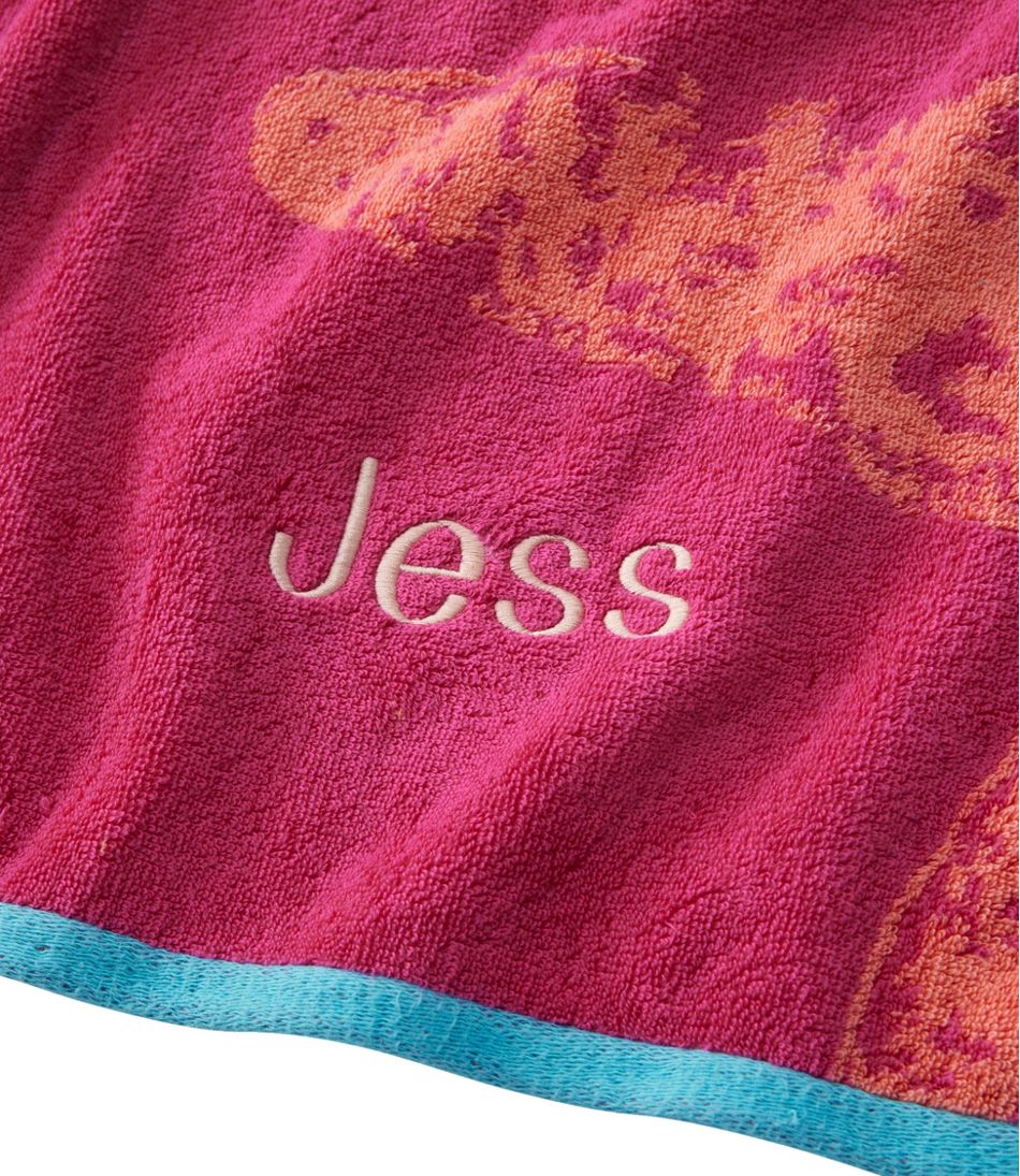 Seaside Beach Towel, Starfish / L.L.Bean