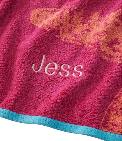 Seaside Beach Towel, Starfish / L.L.Bean