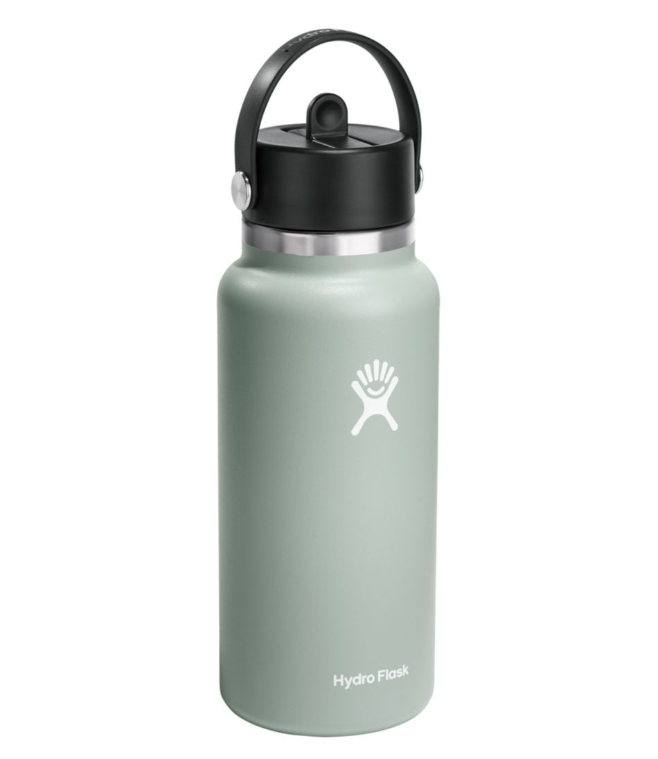 Hydro Flask Wide Mouth Water Bottle with Flex Straw Cap, 32 oz. / L.L.Bean