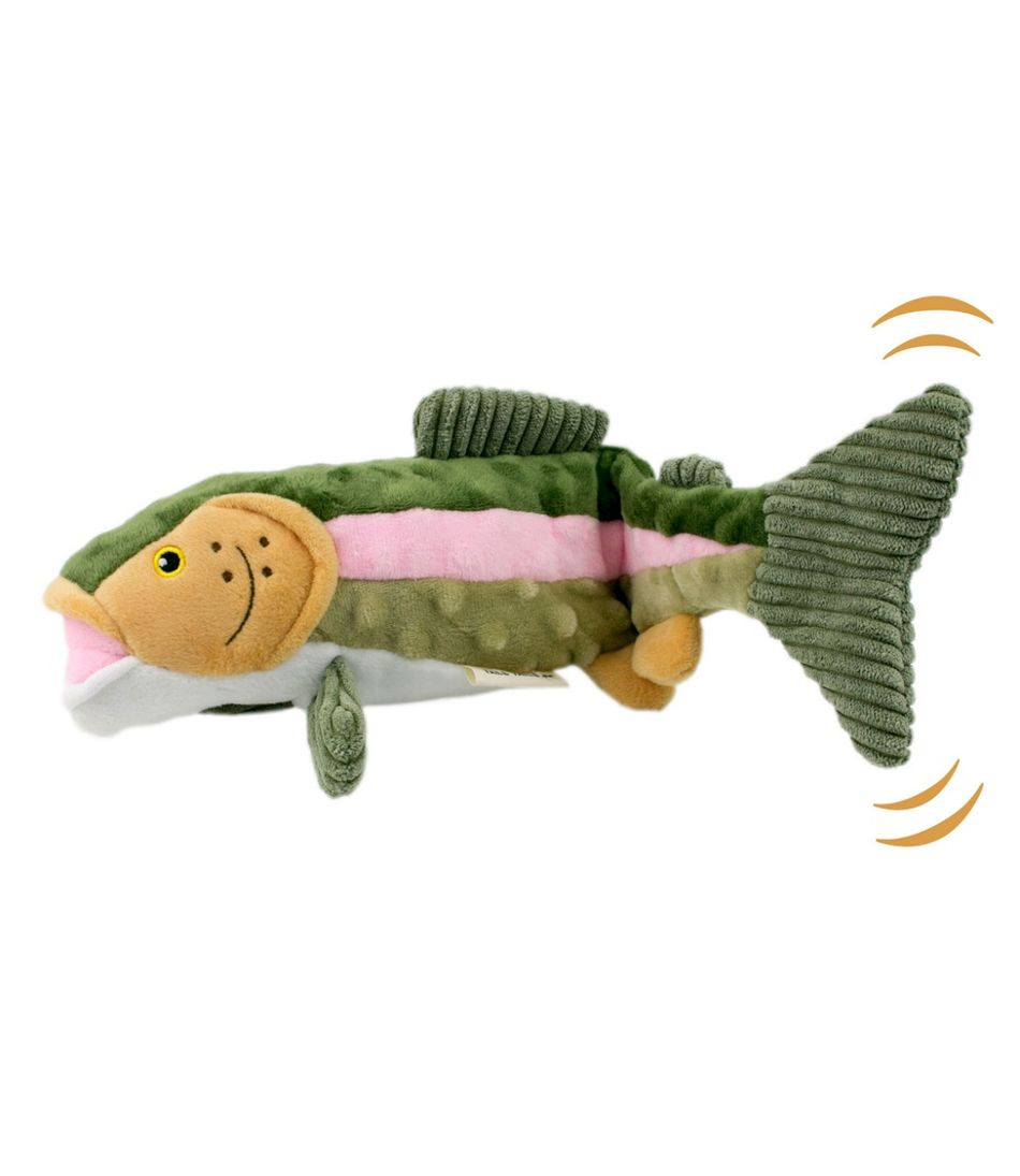 Twitchy Tail Trout Dog Toy / L.L.Bean