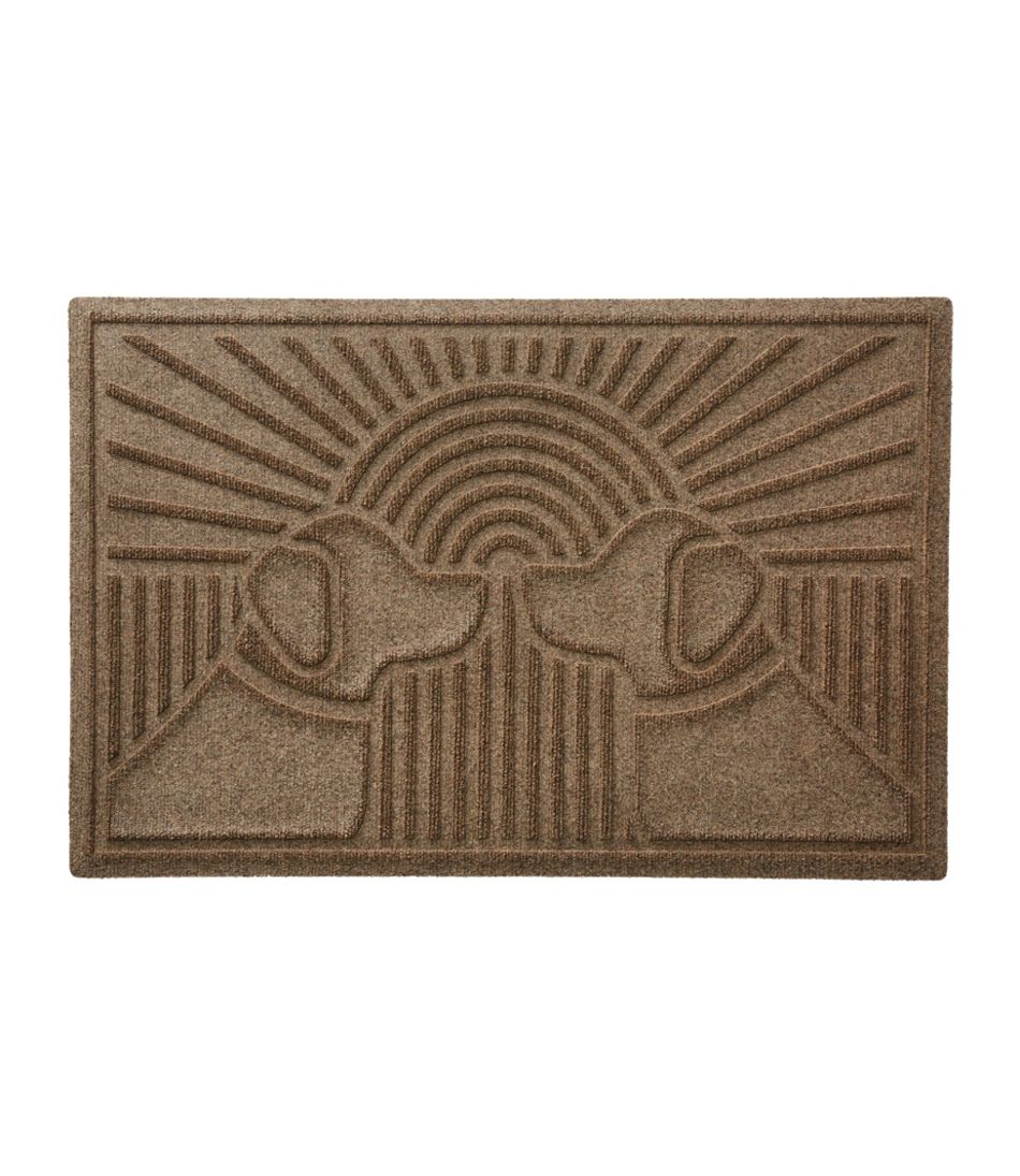 Everyspace Recycled Waterhog Doormat, Sunrise Dogs / L.L.Bean