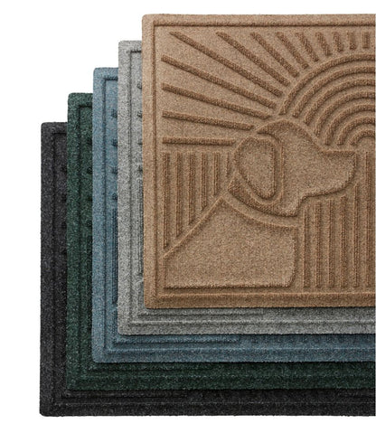 Everyspace Recycled Waterhog Doormat, Sunrise Dogs / L.L.Bean