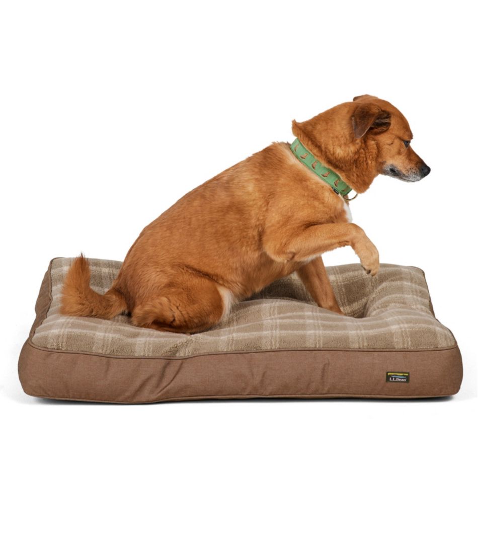 Premium Fleece Therapeutic Dog Bed, Rectangular / L.L.Bean