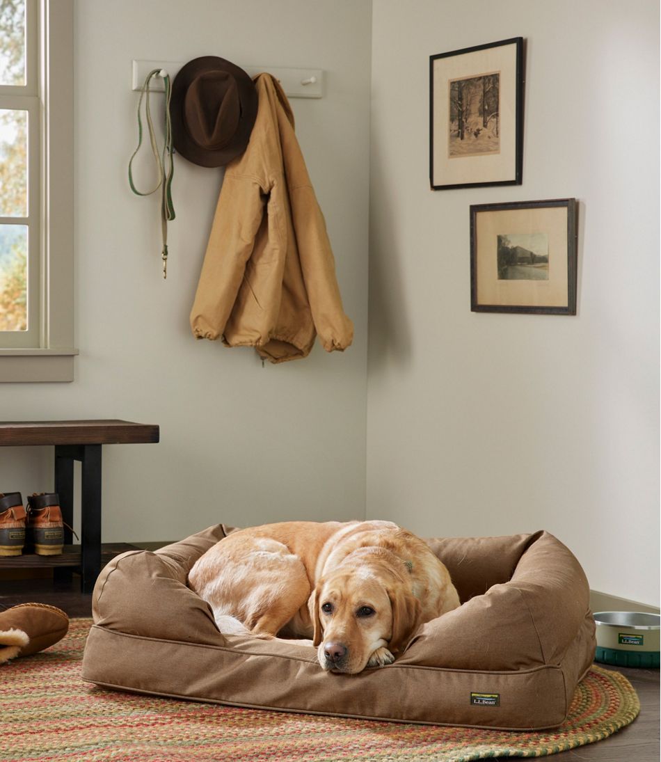 Premium Therapeutic Dog Bed Couch / L.L.Bean