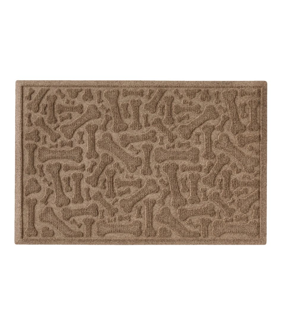 Recycled Waterhog Scattered Bones Mat / L.L.Bean