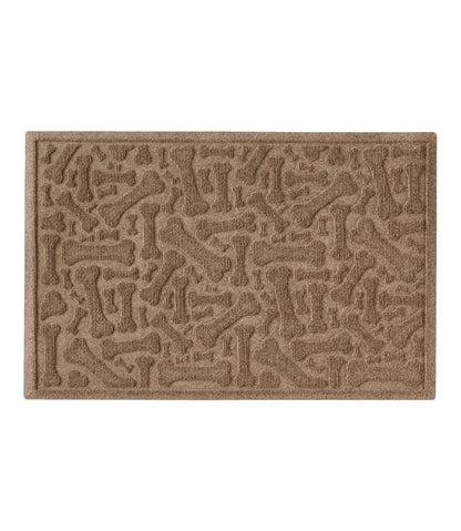 Recycled Waterhog Scattered Bones Mat / L.L.Bean