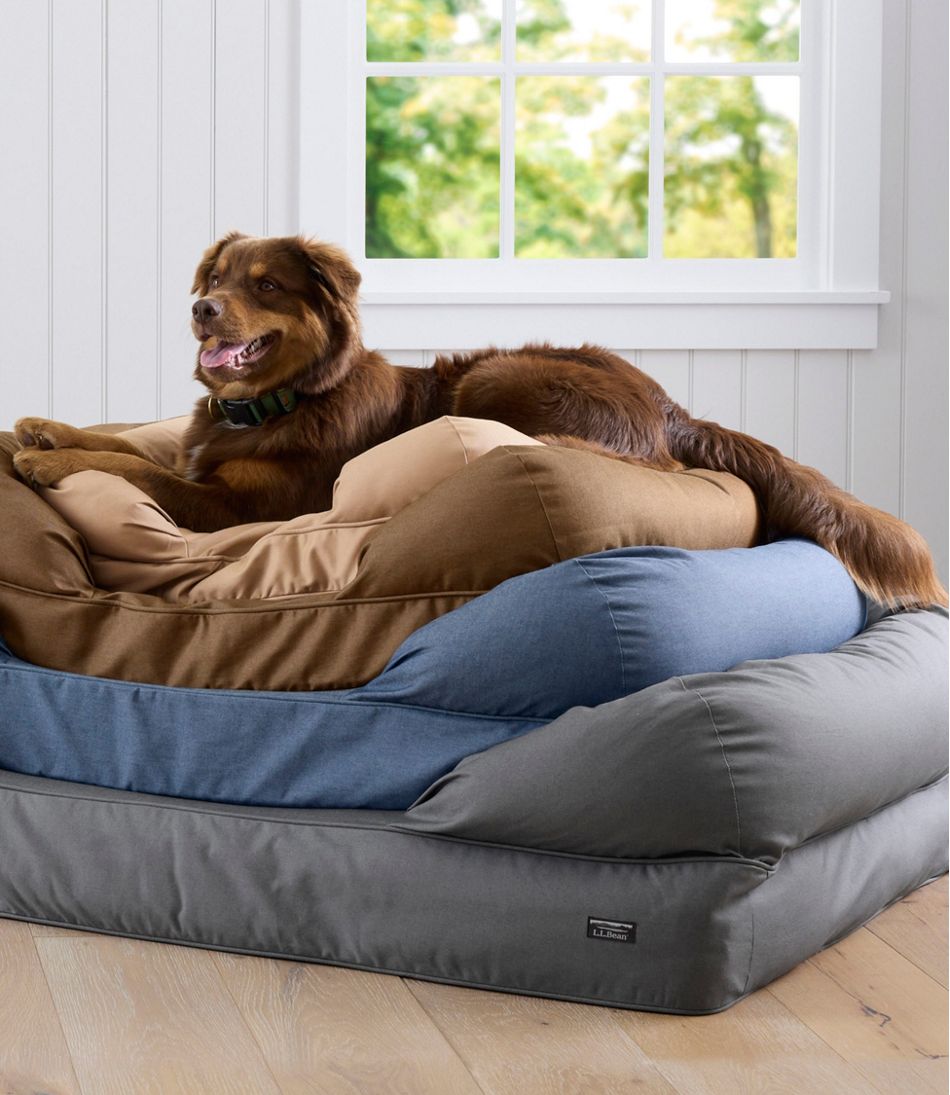 Premium Denim Dog Couch / L.L.Bean