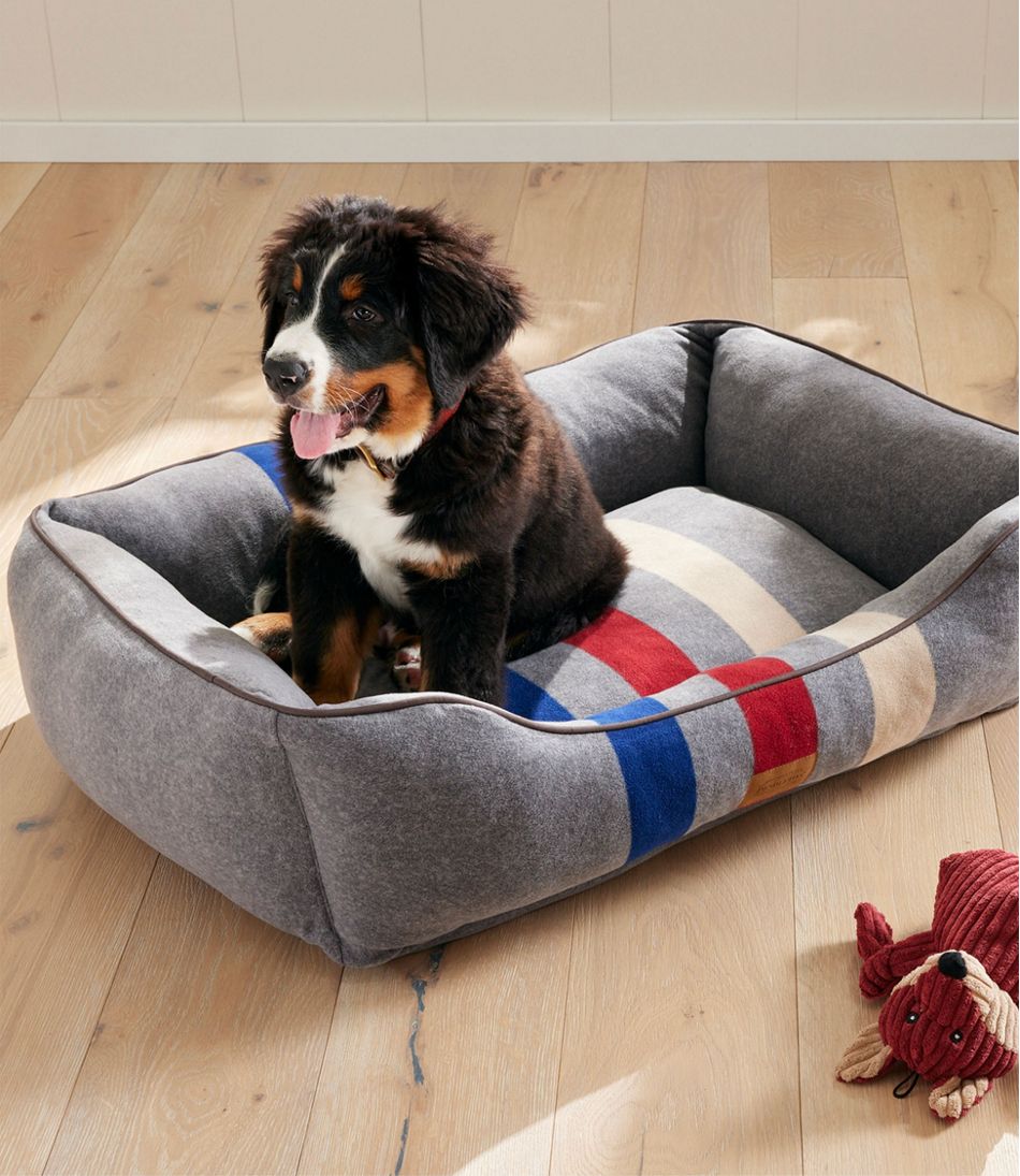 Cabin Stripe Dog Bed / L.L.Bean