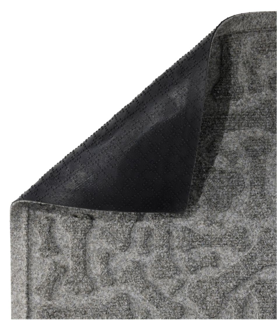 Recycled Waterhog Wide Doormat, Scattered Bones / L.L.Bean
