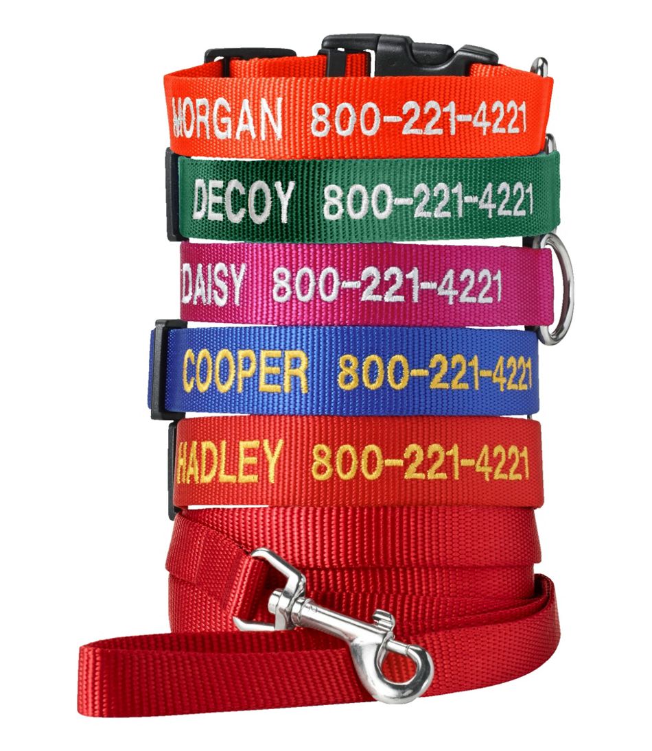 Personalized Pet Collar / L.L.Bean