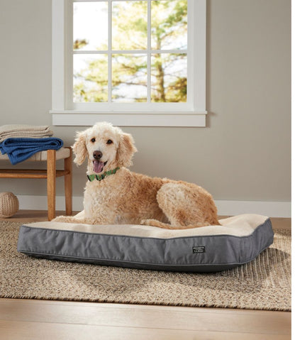 Premium Fleece Dog Bed, Rectangular / L.L.Bean