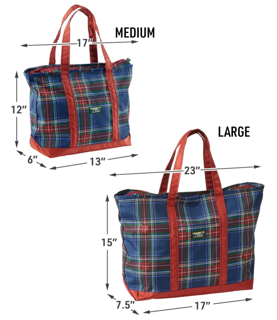 Everyday Lightweight Tote, Plaid / L.L.Bean