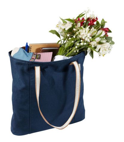 Leather-Handle Essential Tote Bag / L.L.Bean