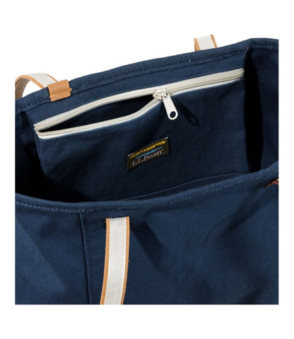 Leather-Handle Essential Tote Bag / L.L.Bean