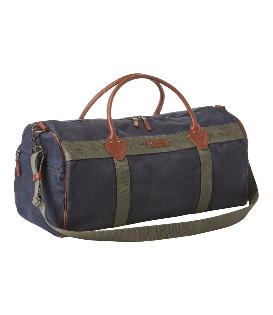 Waxed Canvas Duffle, Medium / L.L.Bean