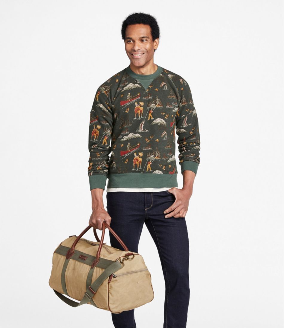 Waxed Canvas Duffle, Medium / L.L.Bean