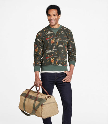 Waxed Canvas Duffle, Medium / L.L.Bean