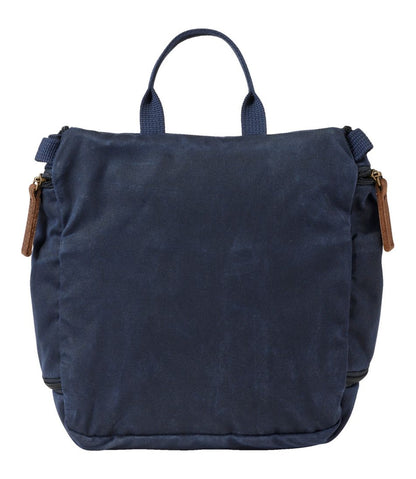 Waxed-Canvas Personal Organizer Toiletry Bag, Medium / L.L.Bean
