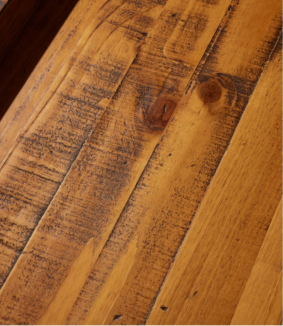 Rustic Wooden Two Tier Boot Tray / L.L.Bean