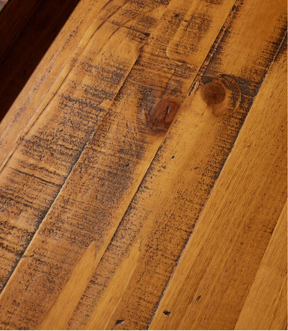 Rustic Wooden Two Tier Boot Tray / L.L.Bean