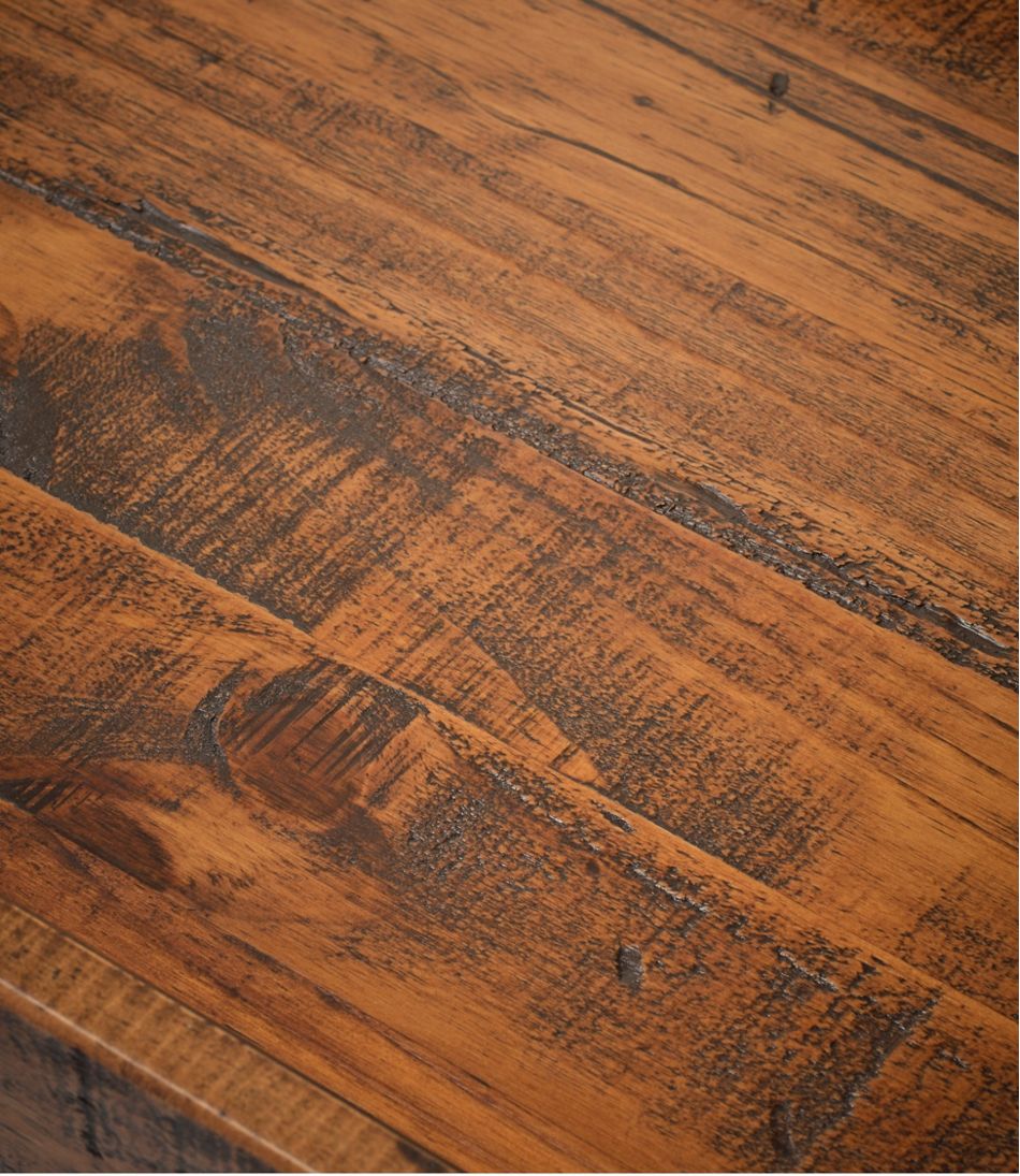 Rustic Wooden Mudroom Bench, Large / L.L.Bean