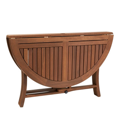 Eucalyptus Folding Table, Round / L.L.Bean