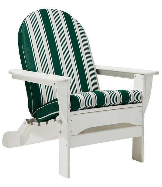 Casco Bay Adirondack Chair Seat and Back Cushion, Stripe / L.L.Bean