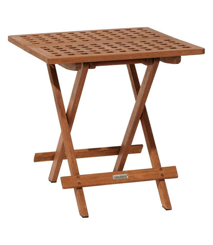 Eucalyptus Folding Side Table / L.L.Bean