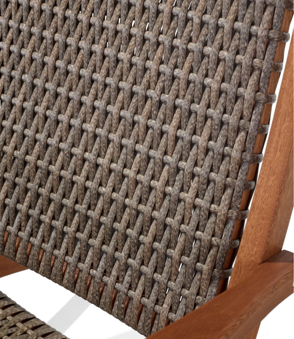 Wicker Eucalyptus Rocker / L.L.Bean
