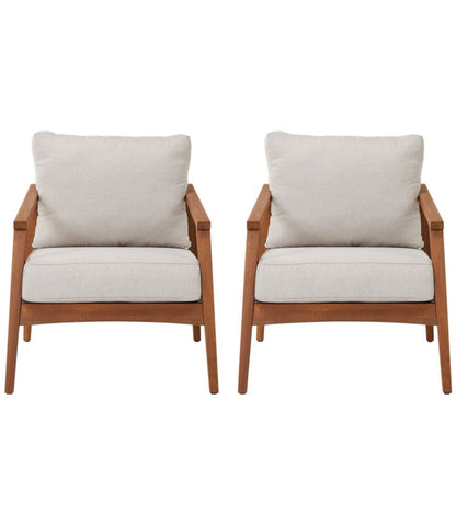 Eucalyptus Patio Chair, Set of Two / L.L.Bean