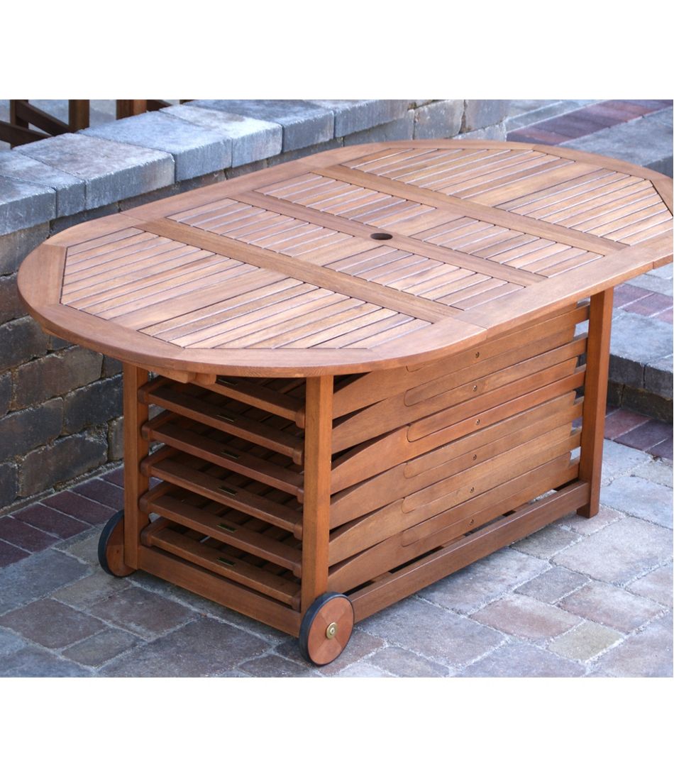 Eucalyptus Storage 7-Piece Dining Set / L.L.Bean