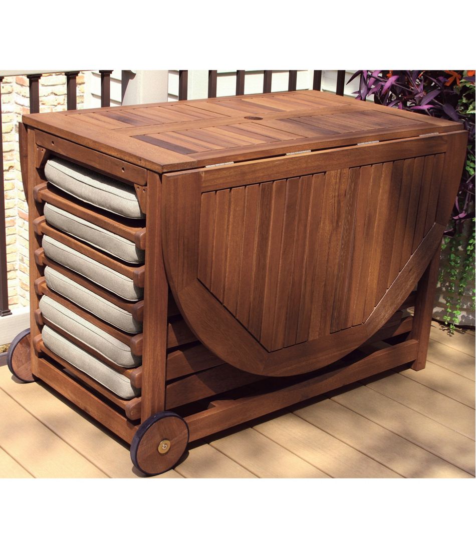 Eucalyptus Storage 7-Piece Dining Set / L.L.Bean