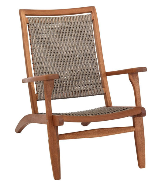 Wicker Eucalyptus Chair / L.L.Bean