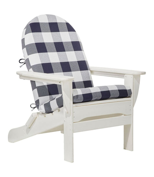 Adirondack Chair Seat and Back Cushion, Buffalo Plaid / L.L.Bean
