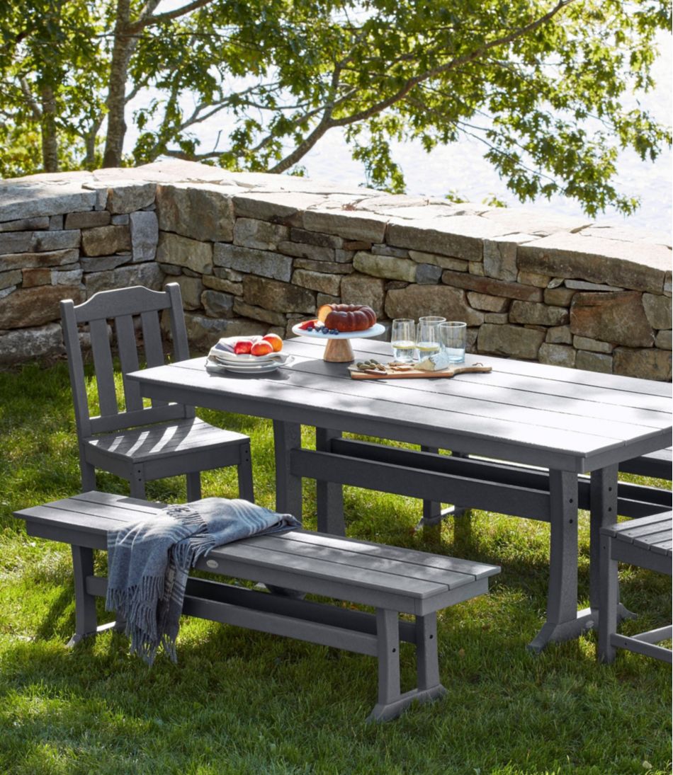 All-Weather Farmhouse Bench / L.L.Bean