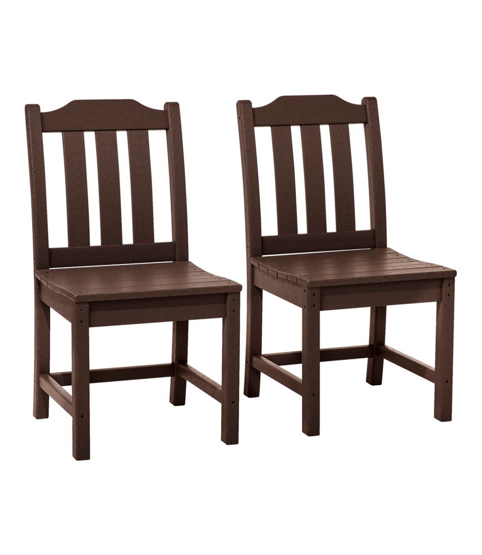 All-Weather Armless Chair, Set of Two / L.L.Bean