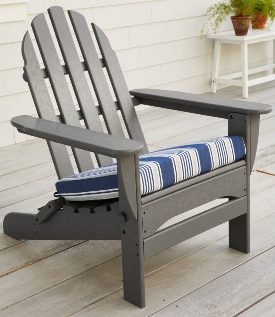 Casco Bay Adirondack Chair Seat Cushion, Stripe / L.L.Bean