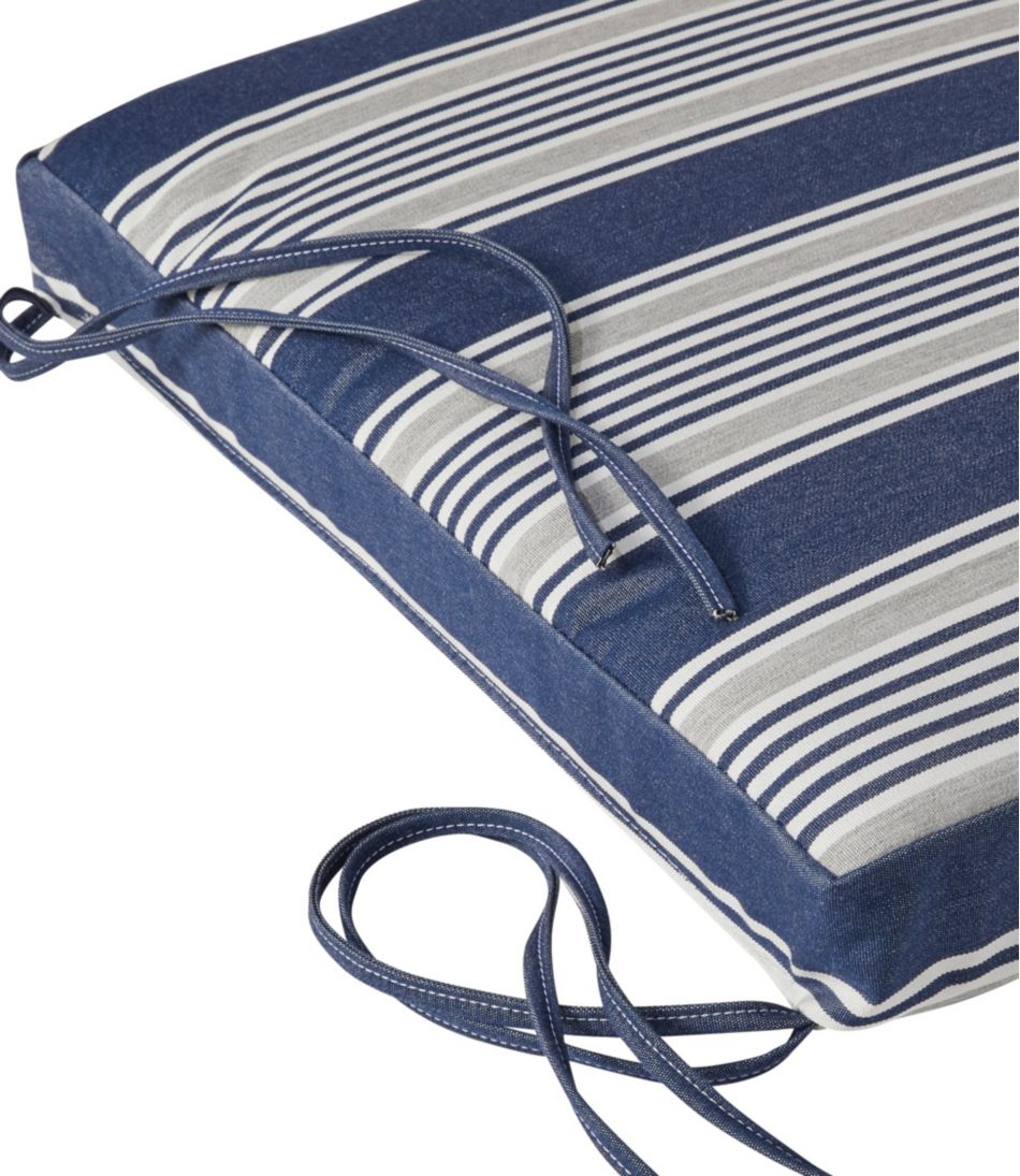Casco Bay Adirondack Chair Seat Cushion, Stripe / L.L.Bean