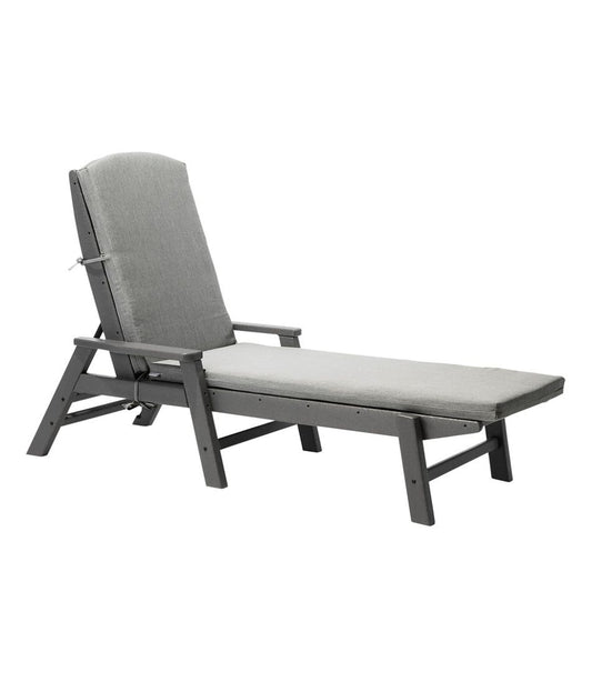 All-Weather Chaise Lounger Textured Cushion / L.L.Bean