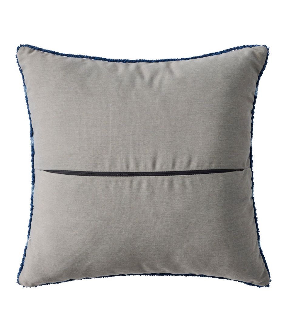 Indoor/Outdoor Hooked Pillow, 18x18 Lobster / L.L.Bean