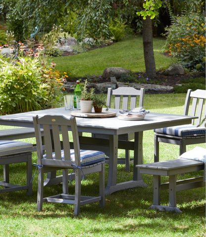 Casco Bay Cushion for All-Weather Armless/Folding Chair, Stripe / L.L.Bean
