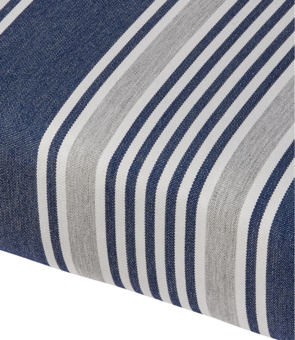 Casco Bay Cushion for All-Weather Armless/Folding Chair, Stripe / L.L.Bean