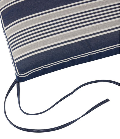 Casco Bay Cushion for All-Weather Armless/Folding Chair, Stripe / L.L.Bean
