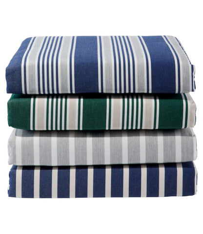 Casco Bay Cushion for All-Weather Armless/Folding Chair, Stripe / L.L.Bean