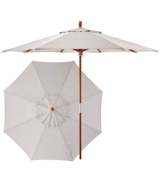 Sunbrella Market Umbrella, Wood / L.L.Bean