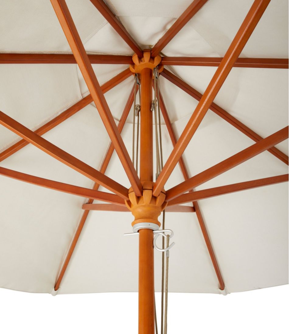 Sunbrella Market Umbrella, Wood / L.L.Bean